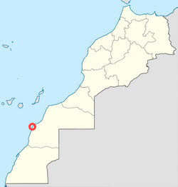 map boujdour