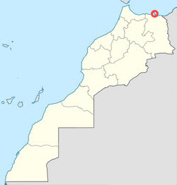 map nador